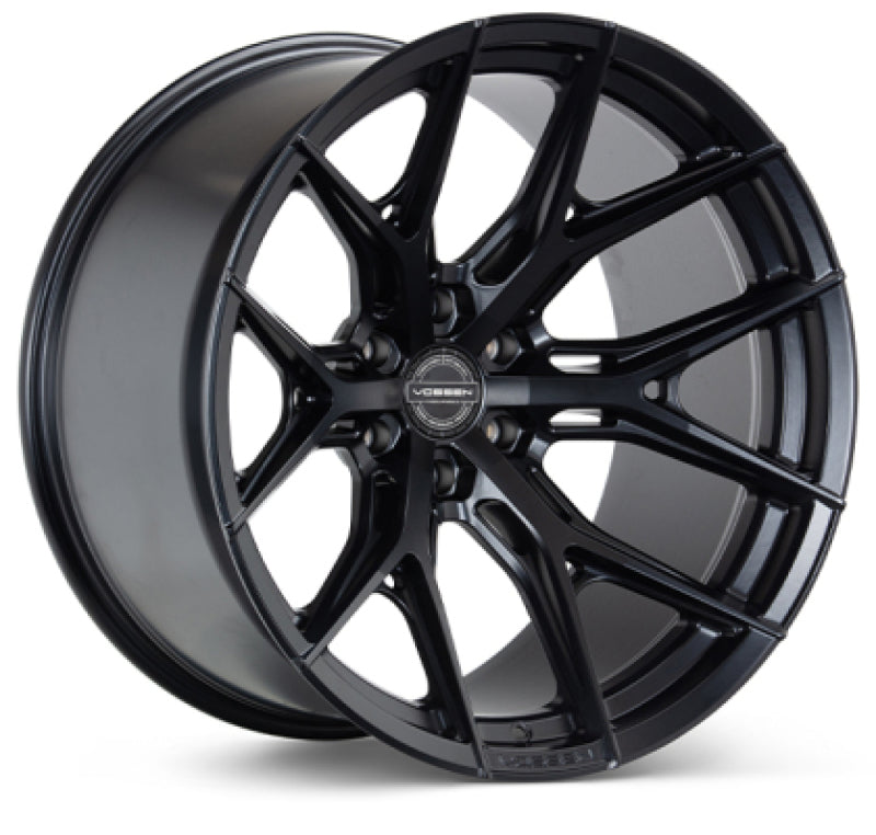 Vossen HF6-4 22x10 - 8x170 - ET-18 - Super Deep Face - 125.1 - Satin Black Wheel