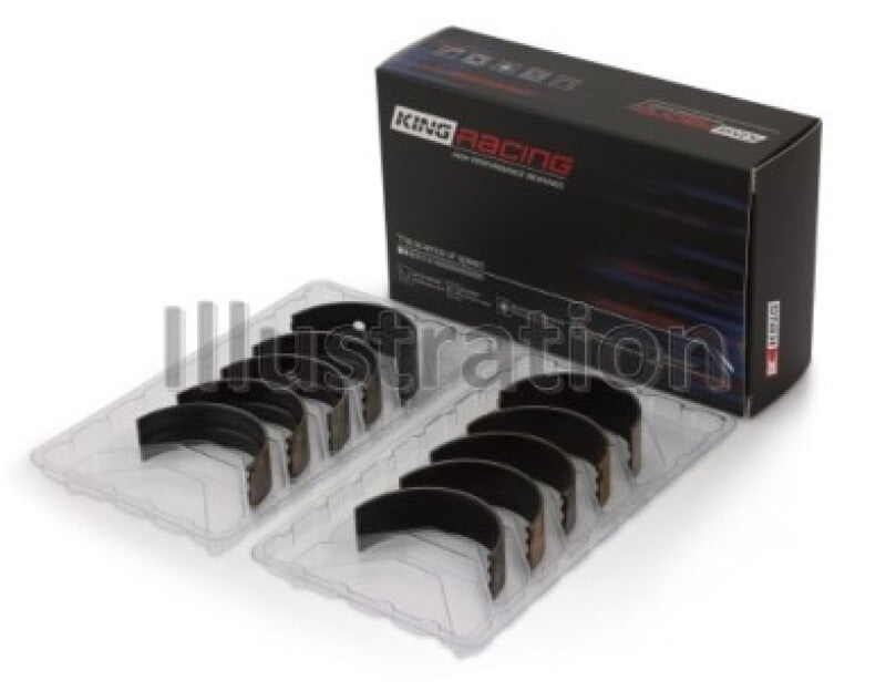 King Engine Bearings Acura D16A1/97-01 Honda H22A4/98+ F23A Performance Main Bearing Set - Size STDX
