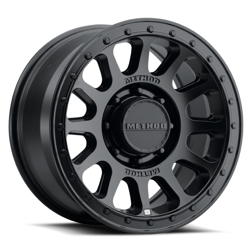 Method MR70989080512H MR709 HD Bead Grip Matte Black Wheel 18x9 for 8-Lug Trucks