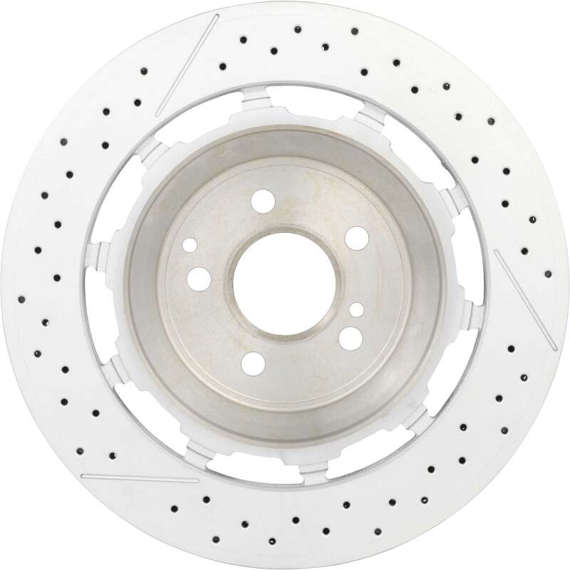 Brembo 09.C128.33 Rear Brake Rotor 360mm Vented Drilled for Mercedes AMG GT/C63