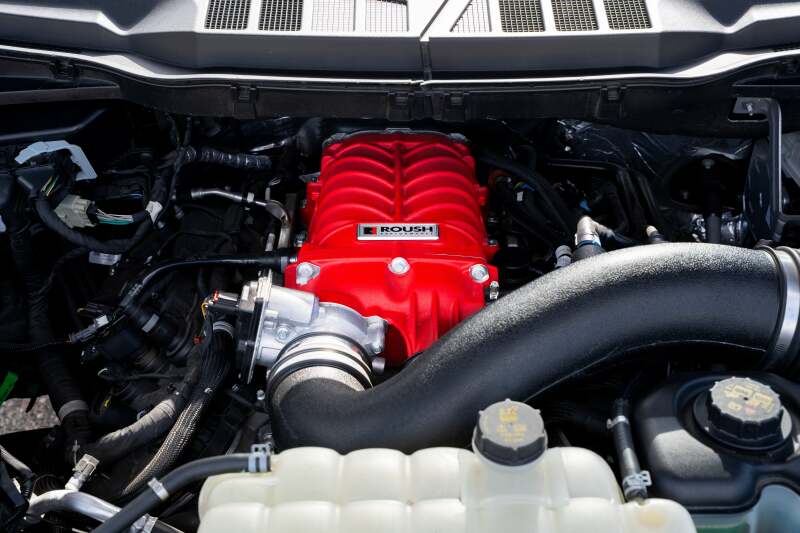 Roush 422349 705HP Red Edition Supercharger Kit for 2021-2026 F-150 5.0L
