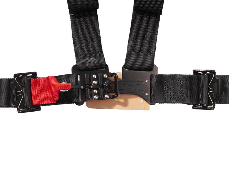 PRP 5.2 Sewn In Harness Latch and Link- Blue - Close Up