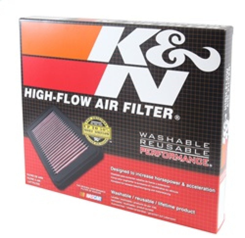 K&N 33-2478 High-Flow Replacement Air Filter for 2013-2018 Nissan Altima - in package