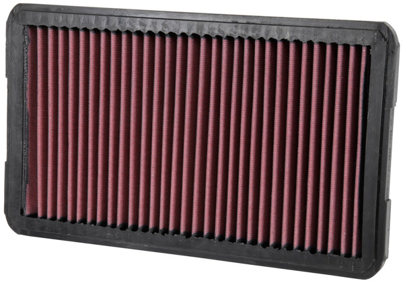 K&N 33-2530 High-Flow Washable Panel Air Filter - Vintage BMW & Porsche Fit