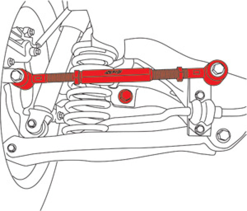 SPC Performance 07-10 Hyundai Elantra/Kia Optima Rear EZ Arm XR Adjustable Control Arm - Unmounted