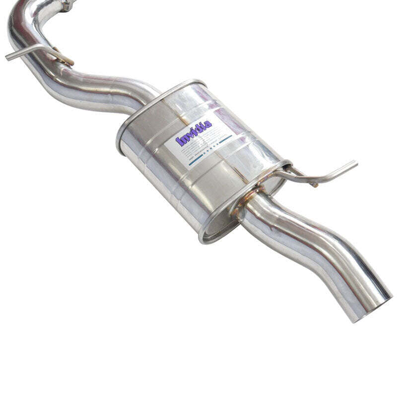 Invidia HS22GFR8GV4RT R400 76mm Valved Cat-Back Exhaust for 2022-2026 VW Golf R