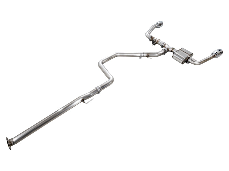 AWE 22-26 Hyundai Elantra N SwitchPath Cat-Back Exhaust - Chrome Silver Tips