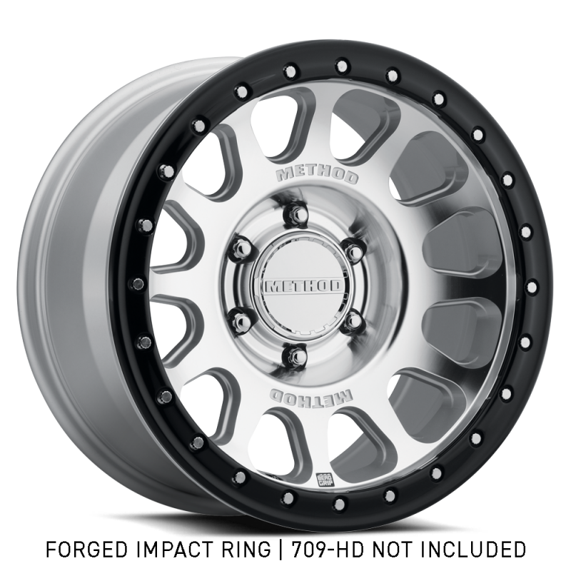 Method GR-10017-GB Forged Impact Ring 17" Style 1 Gloss Black 709-HD Wheel