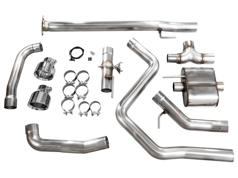 AWE 22-26 Hyundai Elantra N SwitchPath Cat-Back Exhaust - Chrome Silver Tips