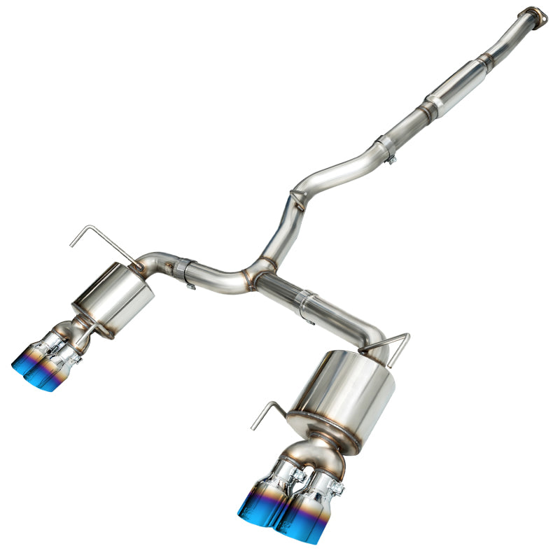 AWE 3015-49106 Touring Edition Catback Exhaust Vapor Blue for WRX VA