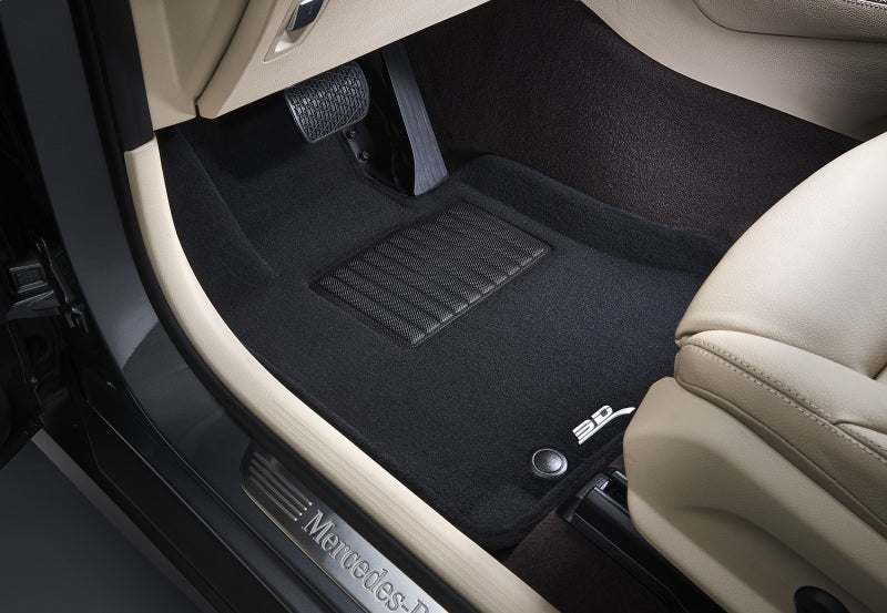 3D MAXpider 13-26 Dodge Durango 6-Seat Elegant 1st & 2nd Row Floor Mat - Black (4pc)