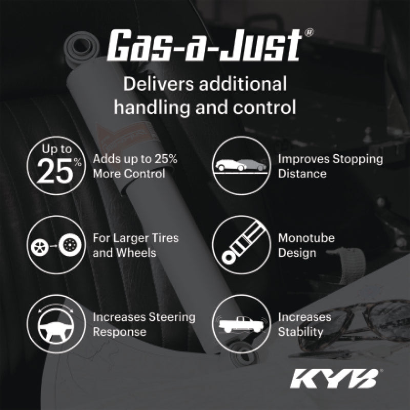 KYB 15-24 Ford Edge (SE/SEL/ST-Line/Titanium)(Exc. ST & Sport) Gas-A-Just Shock - Rear