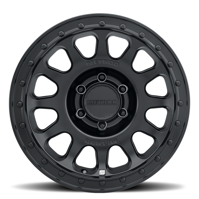 Method MR70929087512H MR709 HD Bead Grip 20x9 Matte Black for 99-26 F-250 F-250
