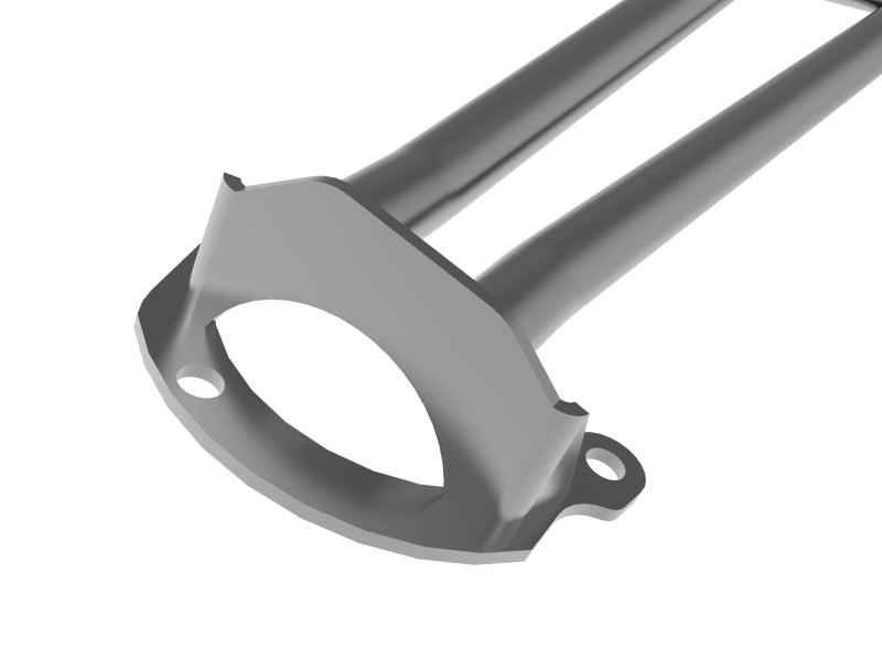 aFe CONTROL 22-23 BRZ/GR86 Front Suspension Strut Brace - Gray - Unmounted
