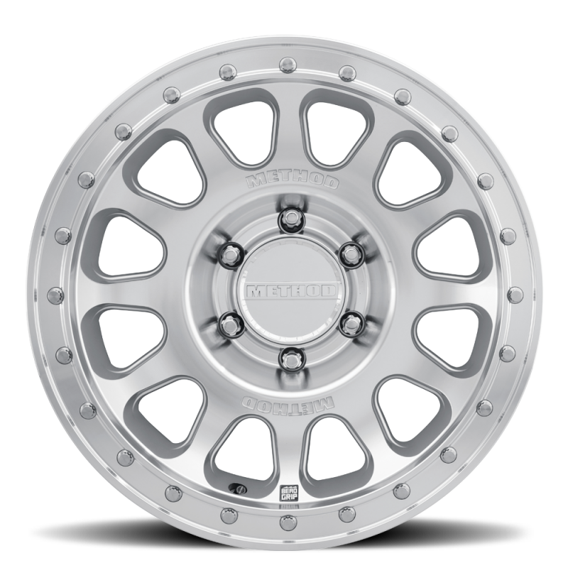 Method MR70978550300H MR709 HD Bead Grip 17x8.5 Machined 5x5 for Wrangler JK