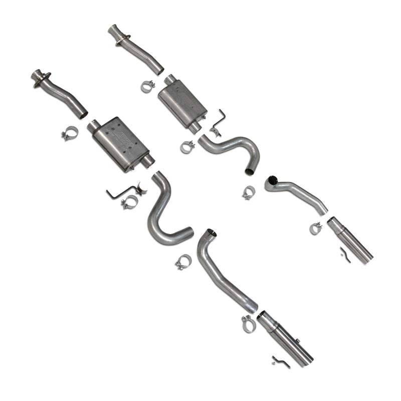 BBK 3001 Varitune Cat-Back Exhaust System for 1986-2004 Mustang V8