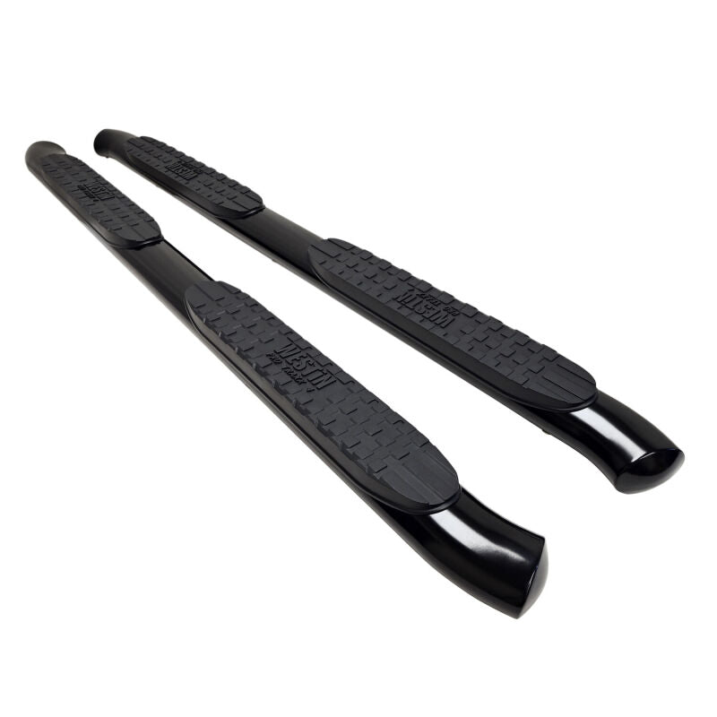 Westin 25-26 Toyota 4Runner PRO TRAXX 4 Oval Nerf Step Bars - Semi-Gloss Black