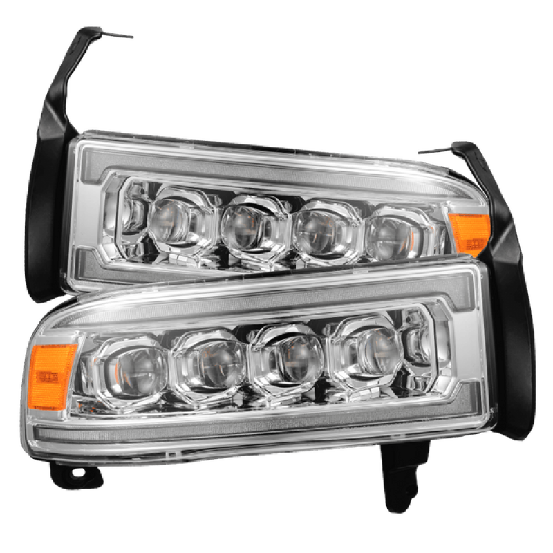 AlphaRex 880351 NOVA-Series LED Headlights Chrome 1994-2002 Ram 1500/2500/3500