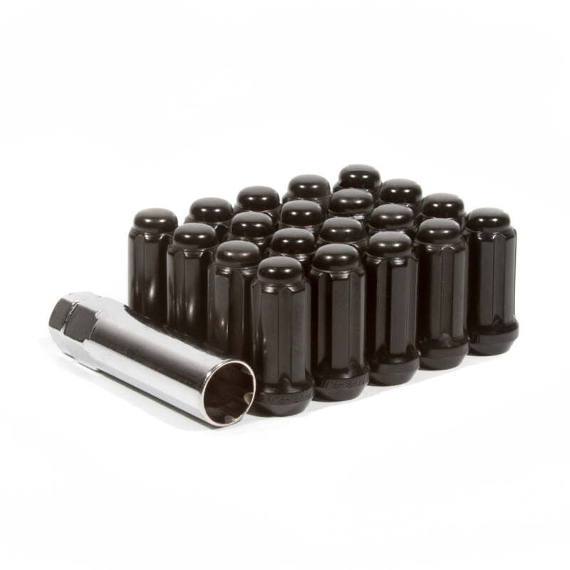 Method LK-S1215-34-24B Black 6-Lug Spline Lug Nut Kit - 24 Nuts
