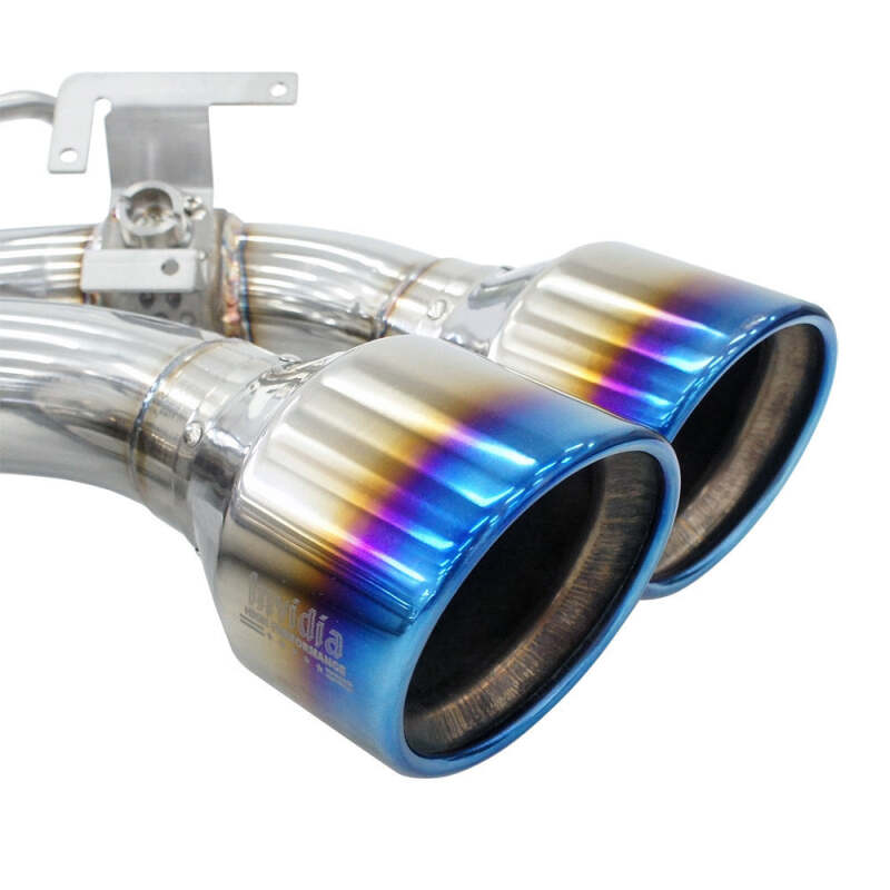 Invidia HS22GFR8GV4RT R400 76mm Valved Cat-Back Exhaust for 2022-2026 VW Golf R
