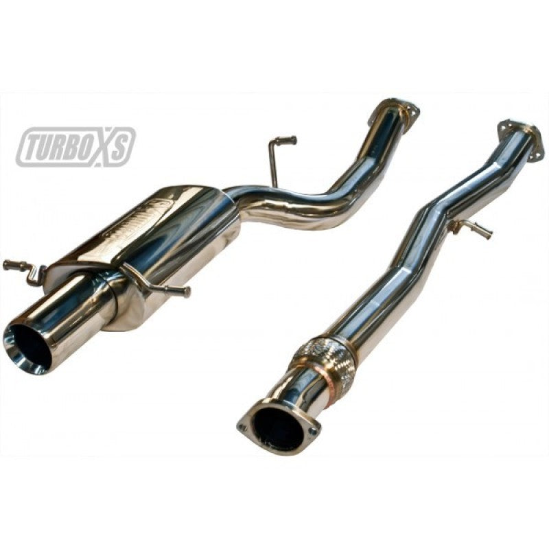 Turbo back on sale exhaust wrx