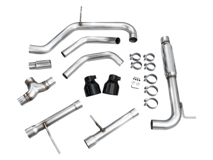 AWE 22-25 Volkswagen Jetta GLI Track Edition Exhaust - Diamond Black Tips