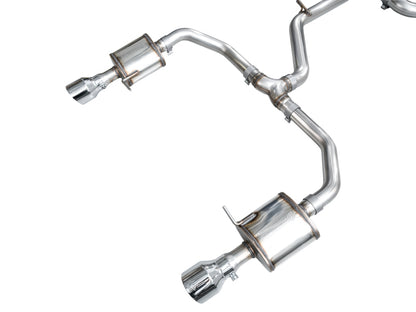 AWE 22-25 Volkswagen Jetta GLI Touring Edition Exhaust - Chrome Silver Tips