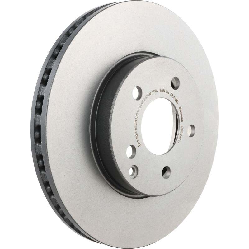 Brembo 09.C893.11 UV Coated PVT Front Brake Rotor for Mercedes-Benz E-Class W211
