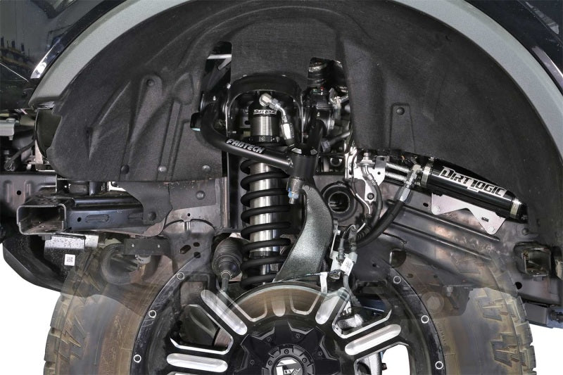 Fabtech 2021 Ford Bronco 3in UCA Kit w/Uniballs &amp; Dlss Resi Shocks