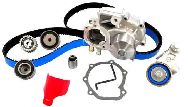 Gates Subaru 06-07 WRX &amp; 04-10 STi &amp; 05-09 LGT Perf Racing Timing Belt Component Kit w/ Water Pump