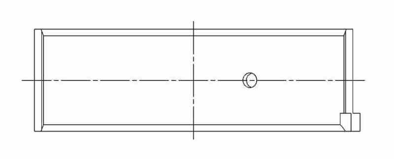 ACL Nissan 6B2390H-.025 for VG30DETT 3.0L-V6 0.025mm Oversized High Performance Rod Bearing Set Deg Elbow (BL