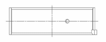 ACL Nissan 6B2390H-.025 for VG30DETT 3.0L-V6 0.025mm Oversized High Performance Rod Bearing Set Deg Elbow (BL