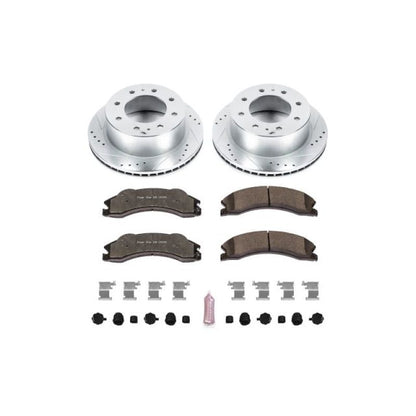 Power Stop 11-20 GMC Sierra 3500 HD Rear Z36 Truck &amp; Tow Brake Kit
