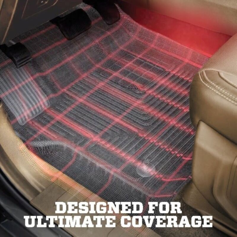 Husky Liners 25-26 Ford Expedition Weatherbeater Front &amp; 2nd Seat Floor Liners - 3 Piece - Black