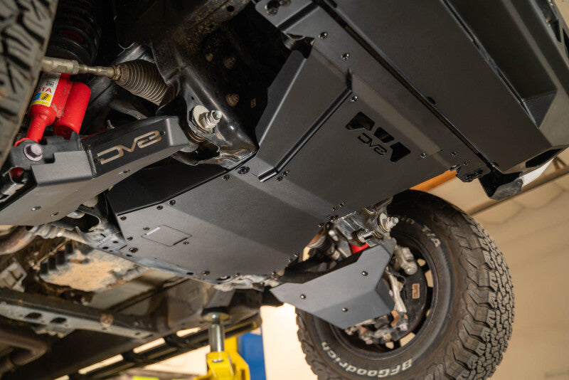 DV8 24-25 Toyota Tacoma &amp; Land Cruiser Rear Belly Skid Plate