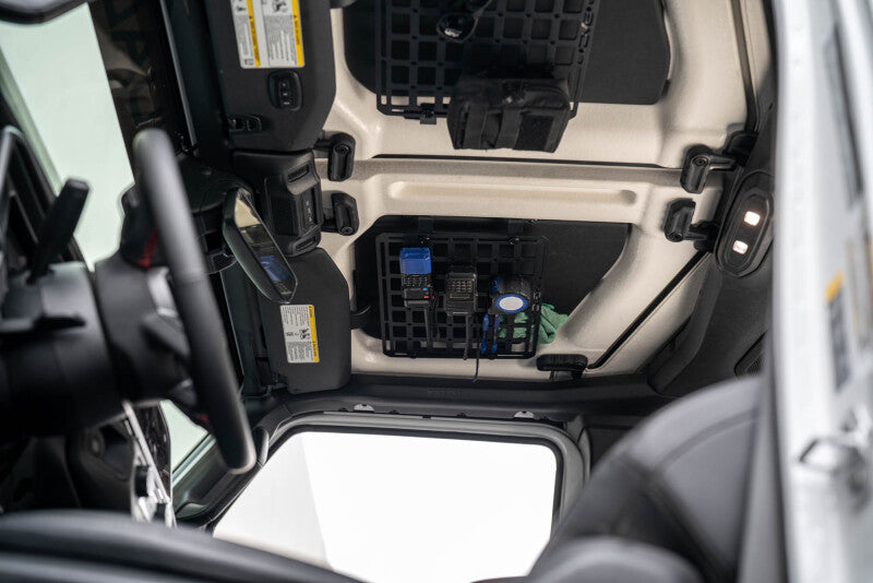 DV8 Offroad 2018-2025 Jeep Wrangler JL Roof Mount for 15” x 12” Molle Panel