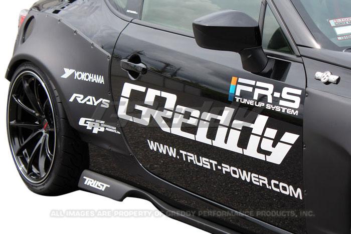 GReddy X Rocket Bunny Rear Over-Fender &amp; Rear Bumper Trim (2 pcs)