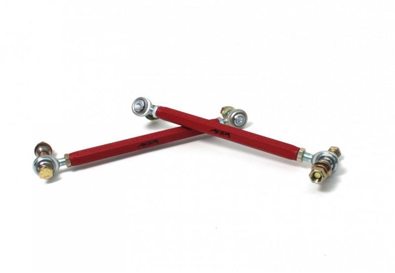 ALTA 02-12 Mini Cooper/S/JCW (Incl. 05-12 Convertible) &amp; 09-12 Clubman Rear Endlinks Adj. Pair - Red