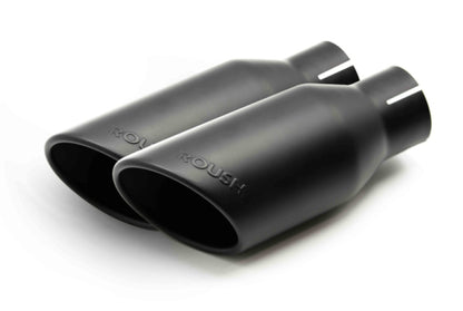 Roush 422318 4" Black Dual Exhaust Tips for 15-25 Ford F-150