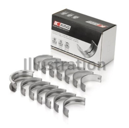 King Engine Bearings 89-15 Dodge Cummins Diesel 5.9L 6.7L Inline 6 (Size 0.75mm) Main Bearing Set