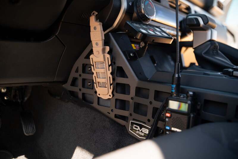 DV8 Offroad 2024 Toyota Tacoma Center Console Molle Panels &amp; Digital Device Mount