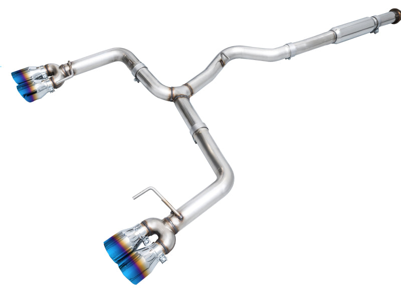 AWE 3020-49979 Track Edition Catback Exhaust Vapor Blue for 22-26 WRX