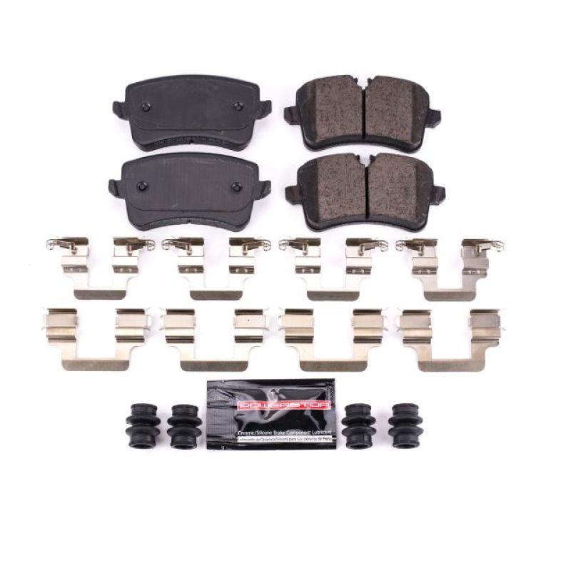 PowerStop Z23-1547 Z23 Evolution Rear Brake Pads for Audi A6 A7 A8/Porsche Macan