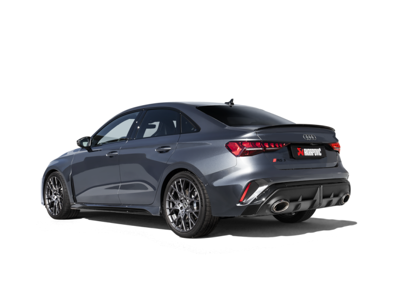 Akrapovic 2025+ Audi RS3 Sedan (8Y FL) Evolution Line Catback - Titanium: Req. P-HF1636 control kit