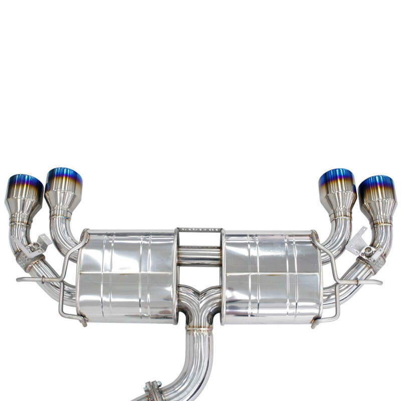 Invidia HS22GFR8GV4RT R400 76mm Valved Cat-Back Exhaust for 2022-2026 VW Golf R