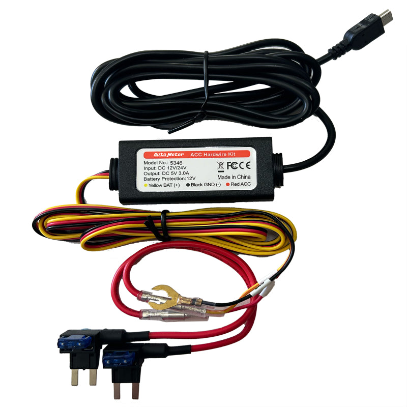 Autometer Hard Wire Kit w/Parking Mode (For Part 
