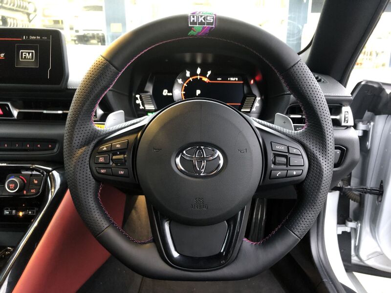 HKS 51999-AT003 Replacement Steering Wheel for 2020-2025 Toyota GR Supra