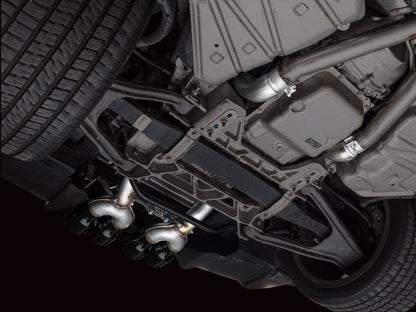 AWE Tuning 05-07 C6 Chevrolet Corvette 6.0L Track Edition Axleback Exhaust w/ Diamond Black Tips