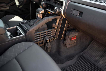 DV8 Offroad 2024 Toyota Tacoma Center Console Molle Panels &amp; Digital Device Mount