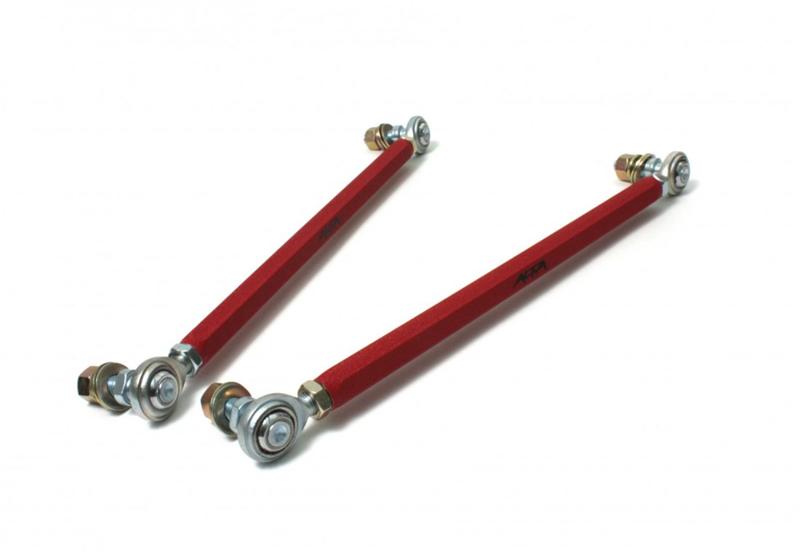 ALTA 02-12 Mini Cooper/S/JCW (Incl. 05-12 Convertible) &amp; 09-12 Clubman Front Endlinks Adj Pair - Red